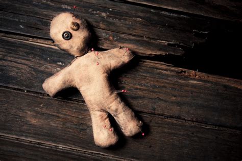 Creepy voodoo doll